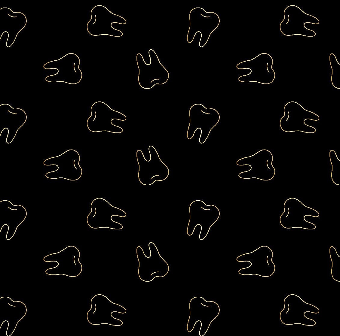 Tooth Party - Black | Headband