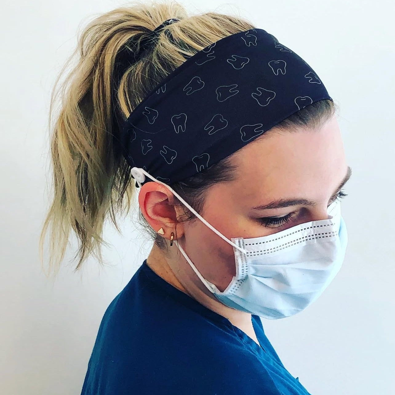 Tooth Party - Black | Headband